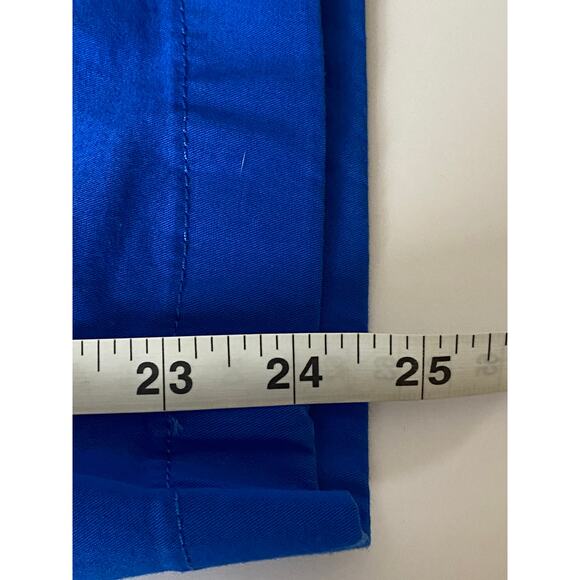 Boden Blue Daisy Cropped Center Leg Seam Chino Pant Women's Size 16 Regular - Picture 8 of 9